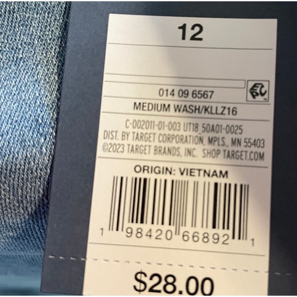 NWT Universal Thread Size 12 High-Rise Wide Leg Waist 16-18” Inseam 32” - Picture 6 of 6